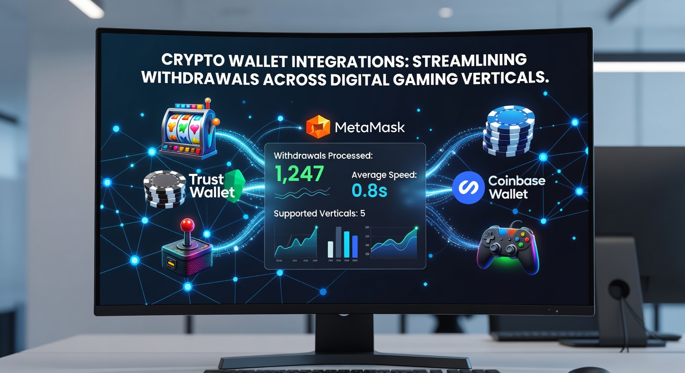 Player reviewing withdrawal confirmation screen on a mobile device connected to a cryptocurrency wallet