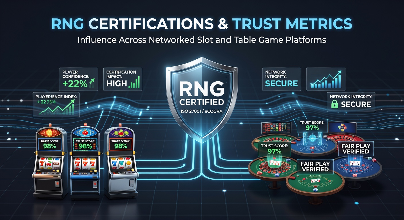 Illustration of RNG certification testing equipment and verification procedures for gaming platforms