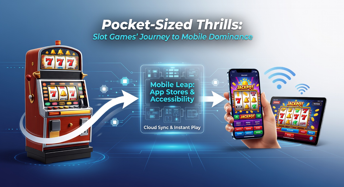 Player holding smartphone with vibrant slot game active, jackpot symbols aligning on screen amid casino-themed graphics